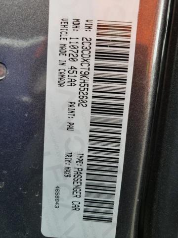 2C3CDXCT9KH552602 Dodge CHARGER R/T