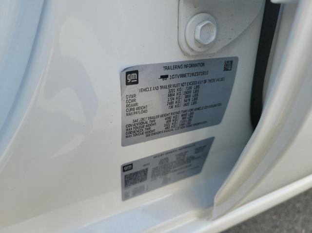 1GTV9BET1MZ371910 GMC Sierra K1500 Sle