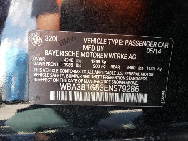 WBA3B1G53ENS79286 BMW 320 I