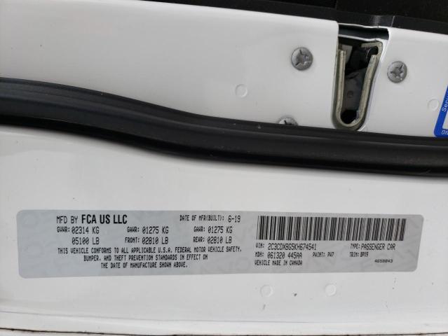 2C3CDXBG5KH674541 Dodge Charger Sxt