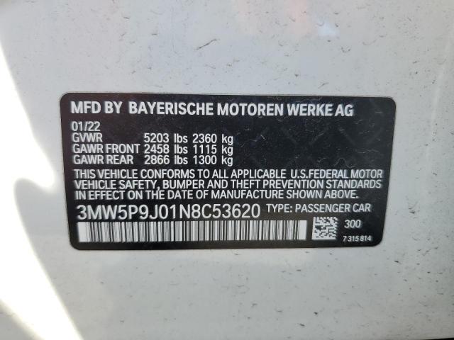 3MW5P9J01N8C53620 BMW 330xe