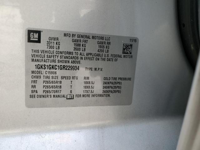 1GKS1GKC1GR229934 GMC Yukon Xl C1500 Slt