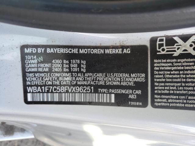 WBA1F7C58FVX96251 BMW 228 Xi