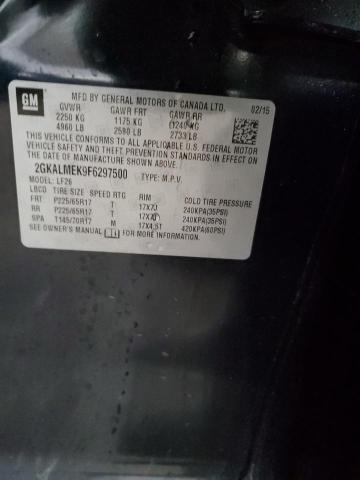 2GKALMEK9F6297500 GMC Terrain Sle
