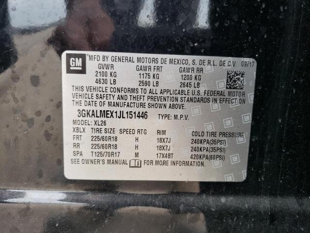 3GKALMEX1JL151446 GMC Terrain Sle