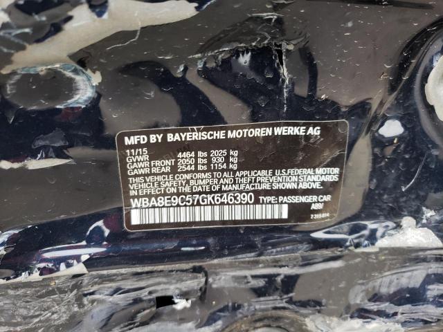 WBA8E9C57GK646390 BMW 328 I Sulev