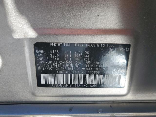 4S3BMCA67E3002898 Subaru Legacy 2.5i