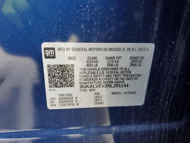 3GKALVEV2NL291144 GMC Terrain Slt