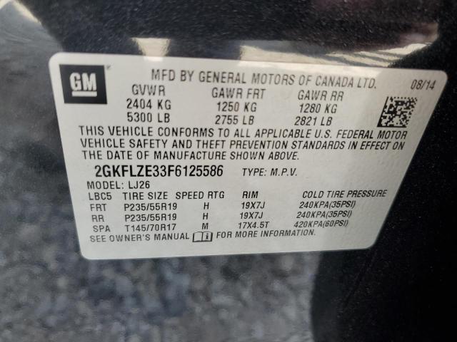 2GKFLZE33F6125586 GMC Terrain Denali