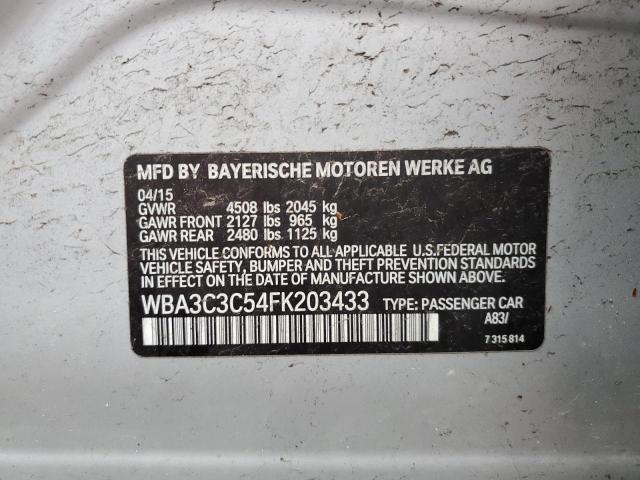 WBA3C3C54FK203433 BMW 320 I Xdrive