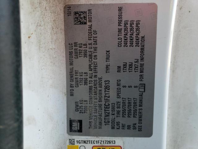 1GTN2TEC1FZ172613 GMC Sierra K1500