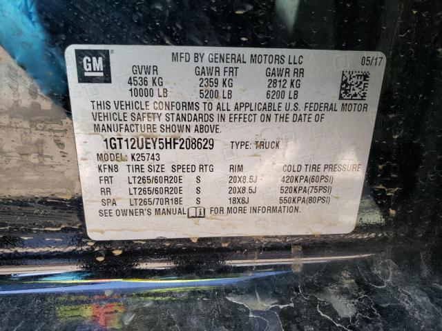 1GT12UEY5HF208629 GMC Sierra K2500 Denali