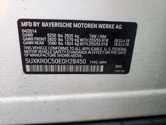 5UXKR0C50E0H28450 BMW X5 Xdrive35i