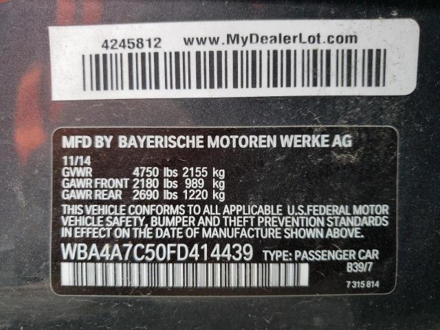 WBA4A7C50FD414439 BMW 428 Xi Gran Coupe