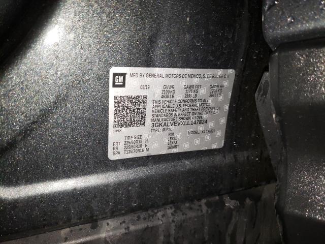 3GKALVEVXLL147824 GMC Terrain Slt