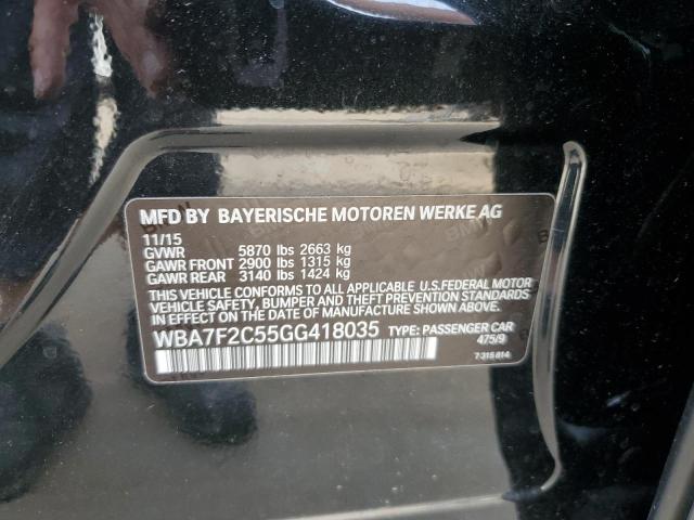 WBA7F2C55GG418035 BMW 750 Xi