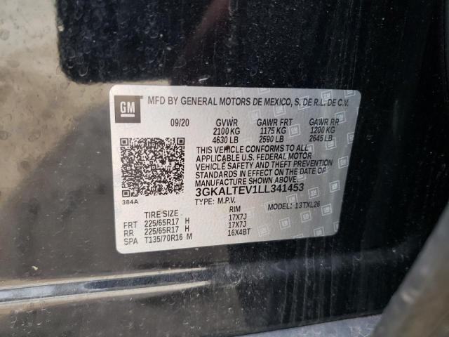 3GKALTEV1LL341453 GMC Terrain Sle