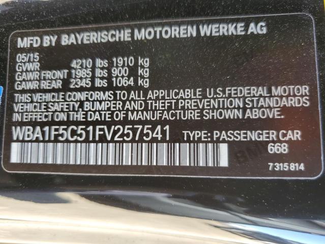 WBA1F5C51FV257541 BMW 228 I