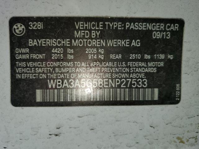 WBA3A5G58ENP27533 BMW 328 I