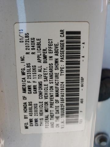 19UUB2F56FA016024 Acura TLX TECH