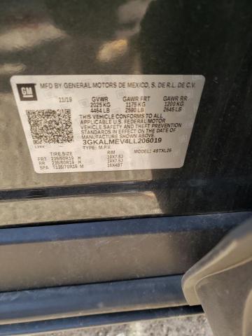 3GKALMEV4LL206019 GMC Terrain Sle