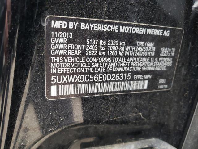 5UXWX9C56E0D26315 BMW X3 Xdrive28i