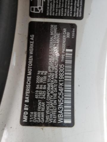 WBA3N5C54FK198305 BMW 428 XI