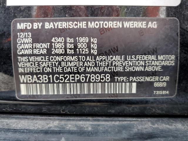 WBA3B1C52EP678958 BMW 320 I