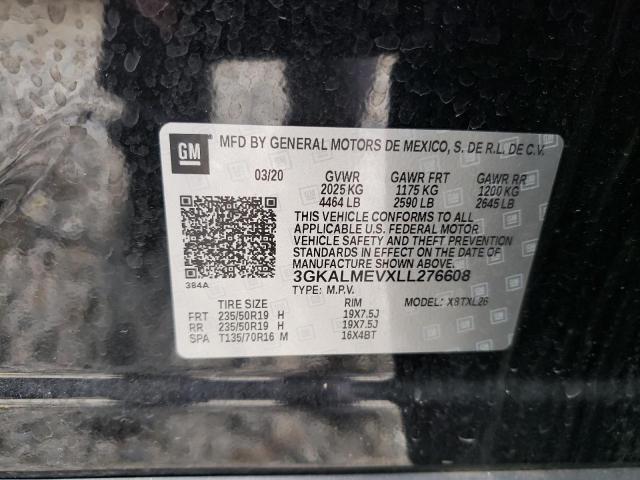 3GKALMEVXLL276608 GMC Terrain Sle