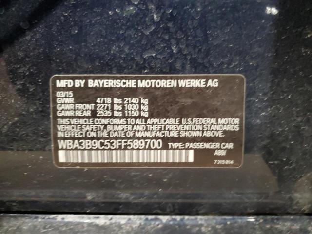 WBA3B9C53FF589700 BMW 335 XI