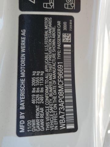 WBA73AP08MCF96691 BMW 430xi