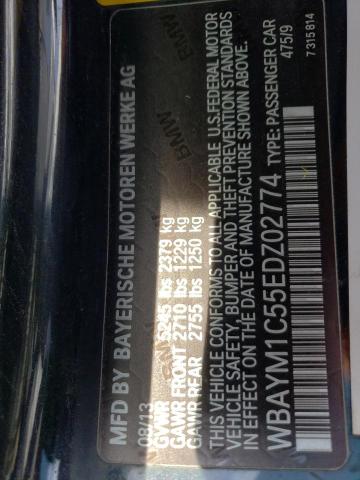 WBAYM1C55EDZ02774 BMW 650 XI