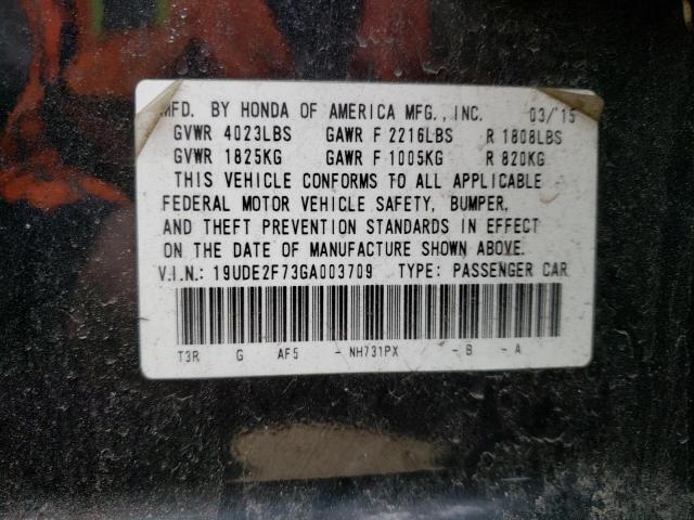 19UDE2F73GA003709 Acura Ilx Premium Tech