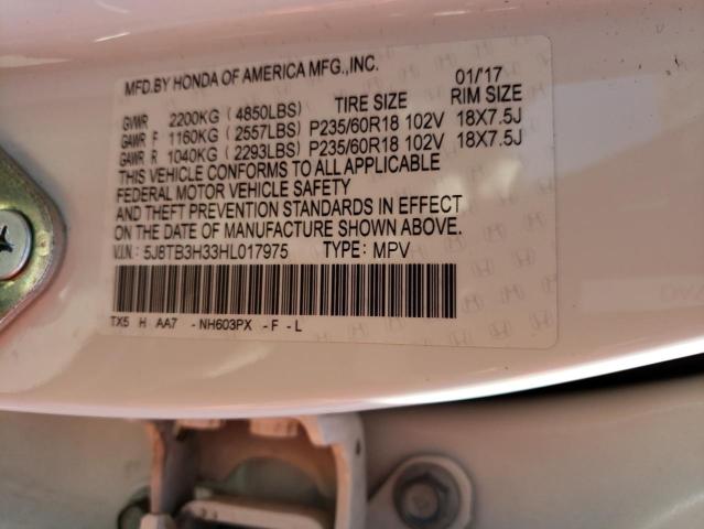 5J8TB3H33HL017975 Acura RDX
