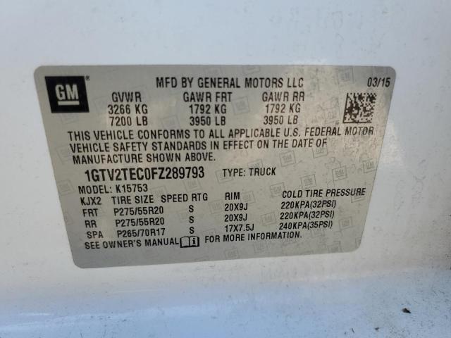 1GTV2TEC0FZ289793 GMC Sierra K1500