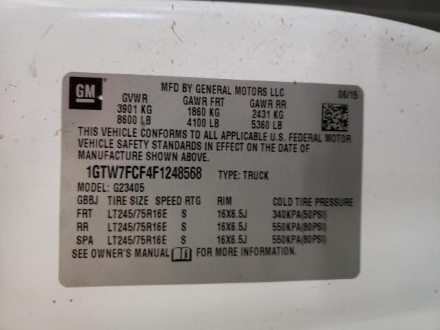 1GTW7FCF4F1248568 GMC Savana G2500