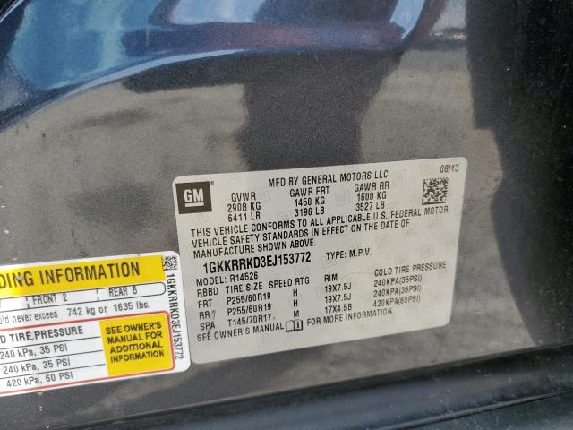 1GKKRRKD3EJ153772 GMC Acadia Slt-1