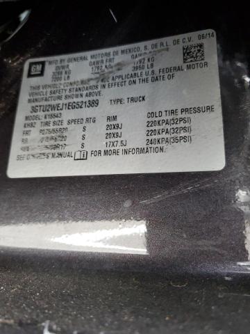 3GTU2WEJ1EG521389 GMC Sierra K1500 Denali