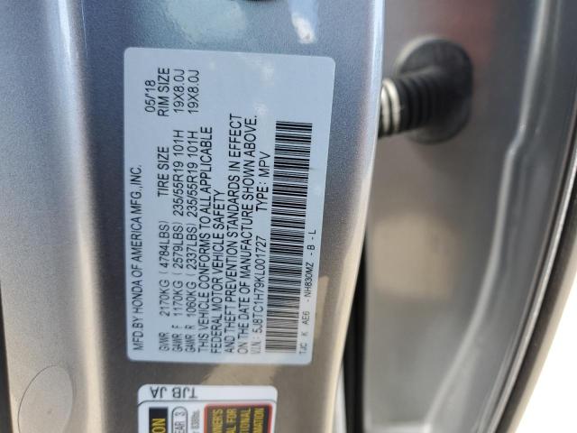 5J8TC1H79KL001727 Acura Rdx Advance