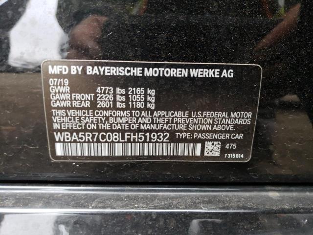 WBA5R7C08LFH51932 BMW 330XI