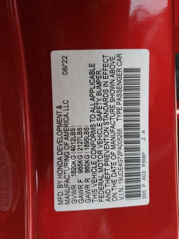 19UDE4G72PA005266 Acura Integra A-spec Tech