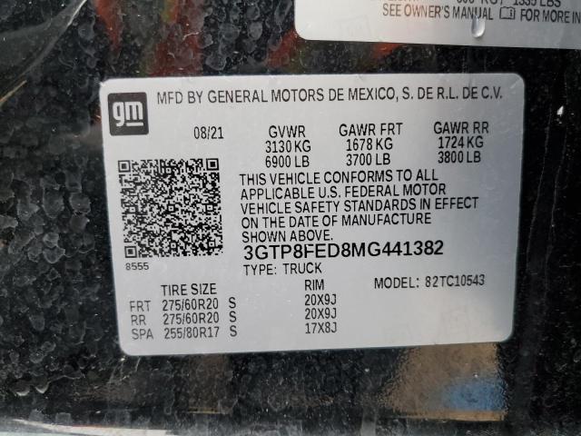 3GTP8FED8MG441382 GMC Sierra C1500 Denali