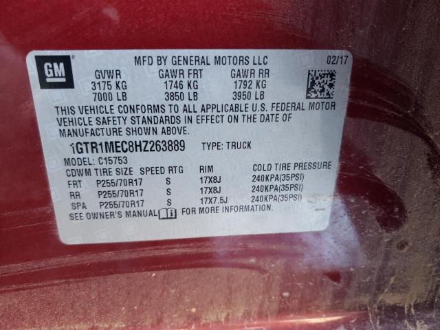 1GTR1MEC8HZ263889 GMC Sierra C1500 Sle