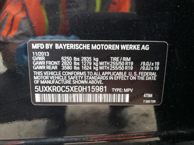 5UXKR0C5XE0H15981 BMW X5 Xdrive35i