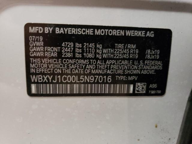 WBXYJ1C00L5N97016 BMW X2 Xdrive28i
