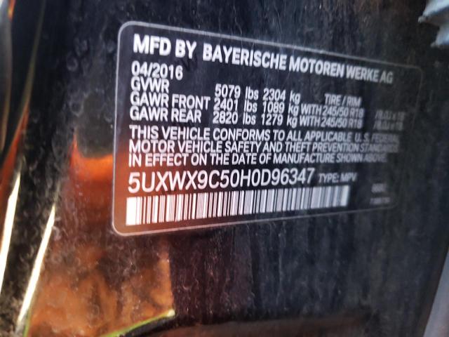 5UXWX9C50H0D96347 BMW X3 Xdrive28i