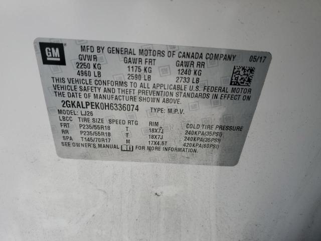 2GKALPEK0H6336074 GMC Terrain Slt