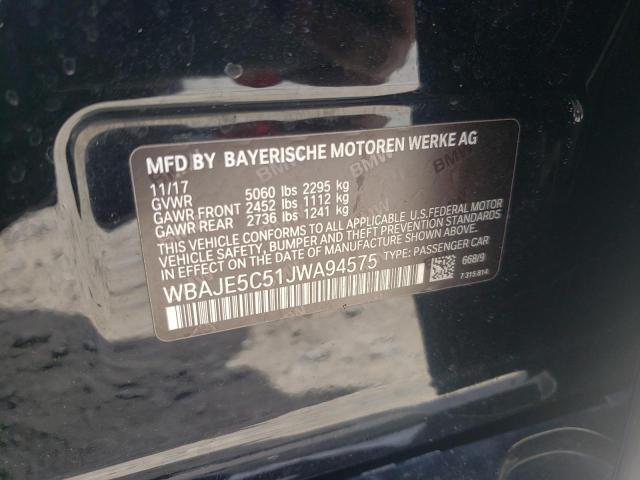 WBAJE5C51JWA94575 BMW 540 I