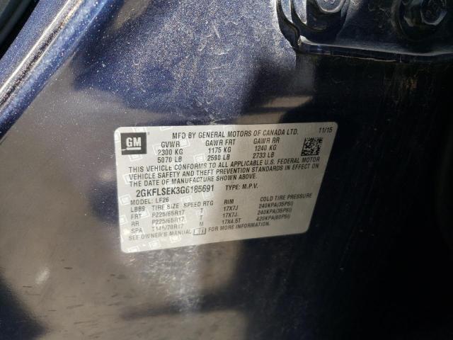 2GKFLSEK3G6185691 GMC Terrain Sle