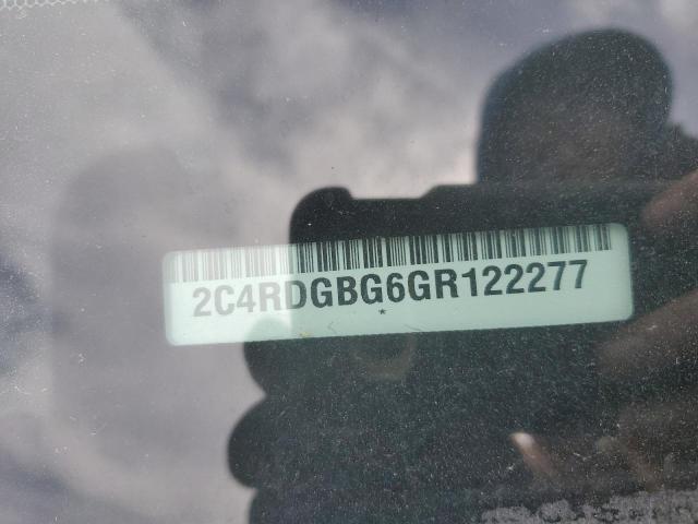 2C4RDGBG6GR122277 Dodge Grand Caravan Se